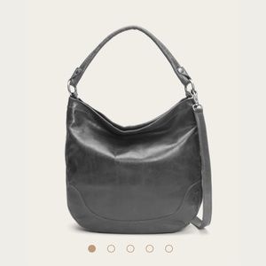 Great condition. Frye black hobo bag!